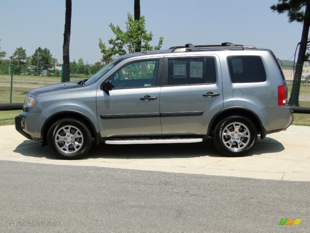 Nimbus Gray Metallic 2009 Honda Pilot LX Exterior Photo #53487785