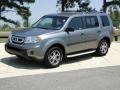 Nimbus Gray Metallic 2009 Honda Pilot LX Exterior