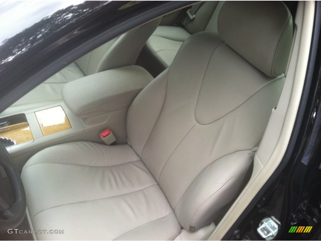 2007 Camry XLE V6 - Black / Bisque photo #8