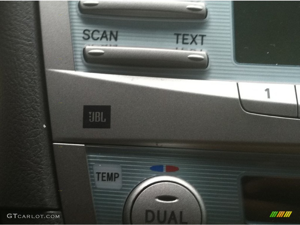 2007 Camry XLE V6 - Black / Bisque photo #18