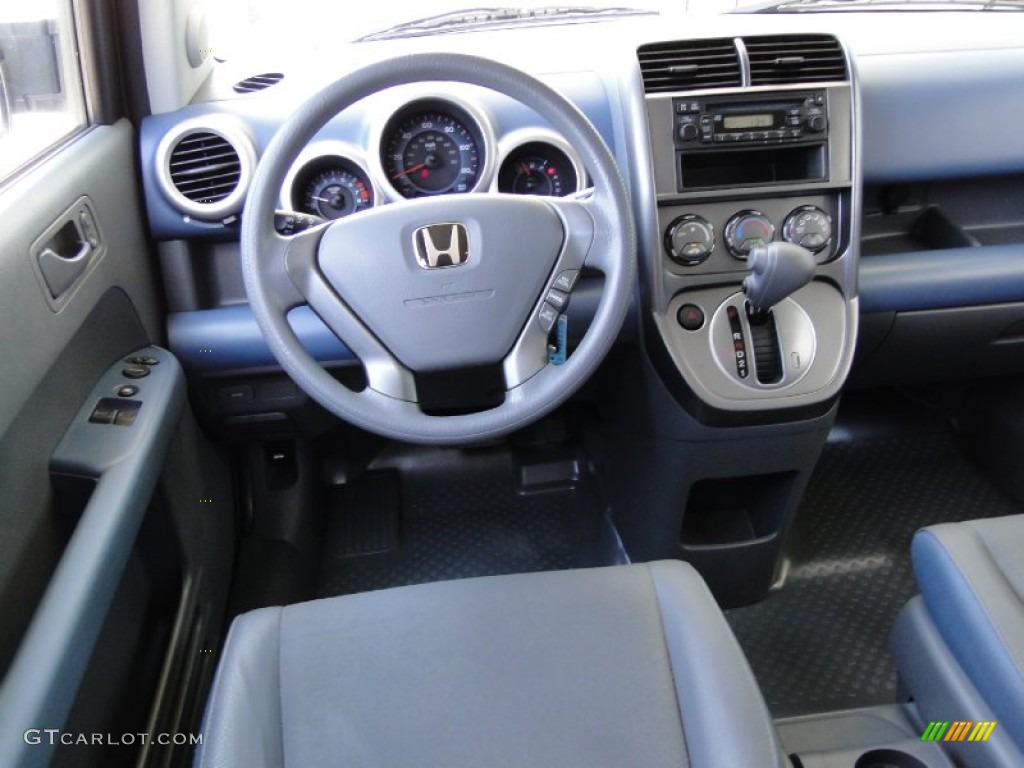 2006 Honda Element LX Gray/Blue Dashboard Photo #53488524