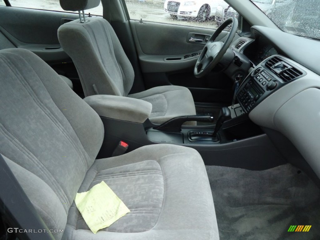 1999 Accord EX Sedan - Flamenco Black Pearl / Charcoal photo #20