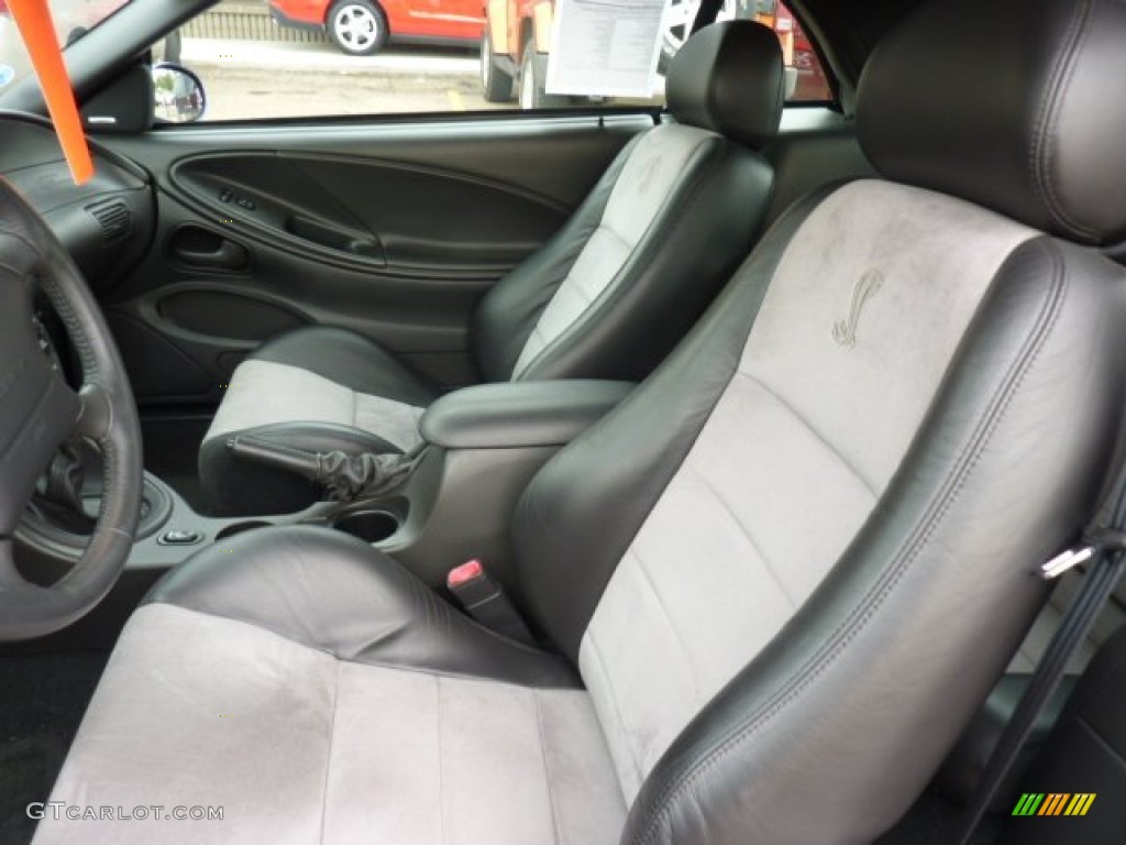 Dark Charcoal/Medium Graphite Interior 2003 Ford Mustang Cobra Convertible Photo #53489203