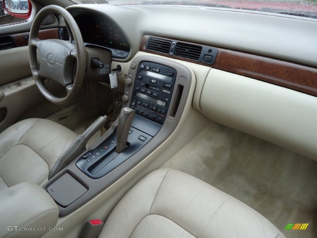 Beige Interior 1992 Lexus SC 300 Photo #53489851