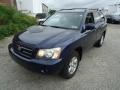 2003 Indigo Ink Pearl Toyota Highlander V6 4WD  photo #2