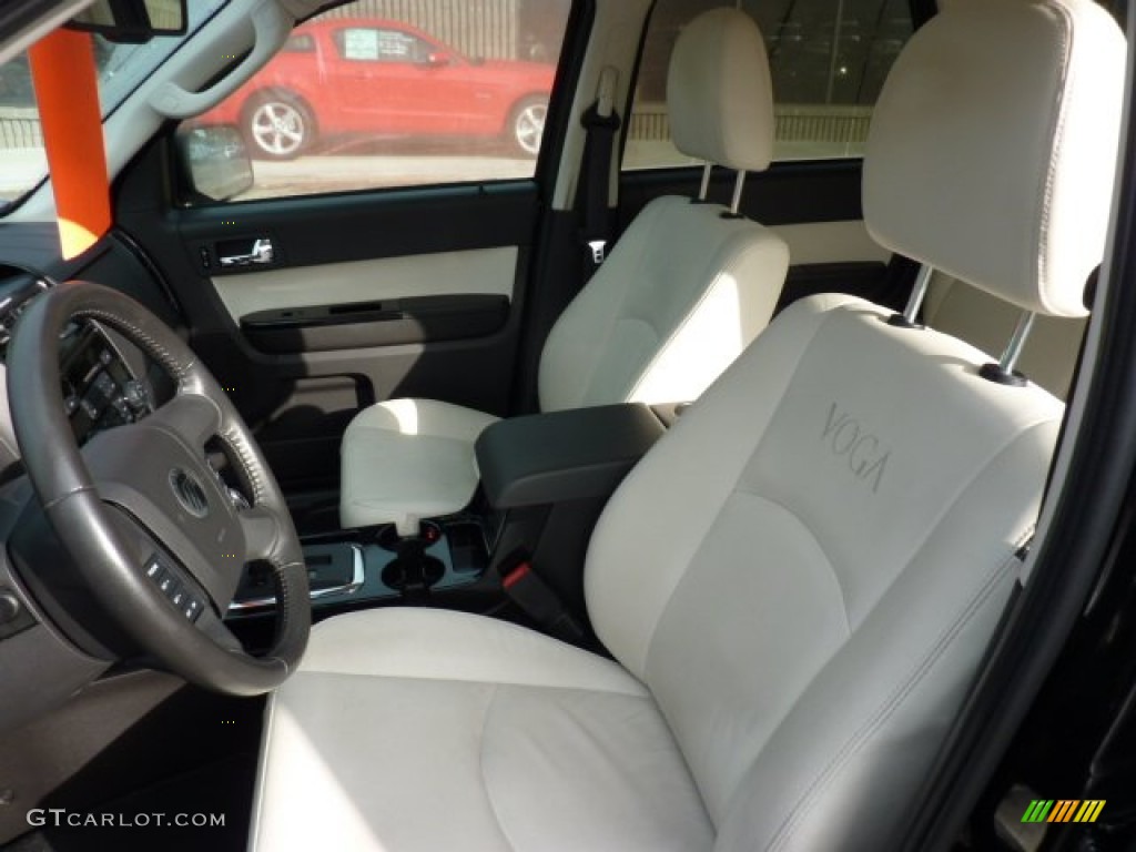Cashmere Leather/Charcoal Black Interior 2009 Mercury Mariner VOGA Package 4WD Photo #53490398
