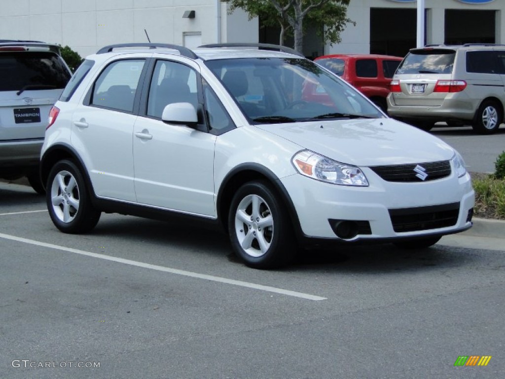 White Water Pearl 2008 Suzuki SX4 Crossover Exterior Photo #53490440