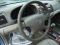 Taupe 2004 Toyota Camry XLE V6 Dashboard