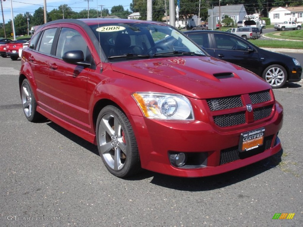 Inferno Red Crystal Pearl 2008 Dodge Caliber SRT4 Exterior Photo #53492029