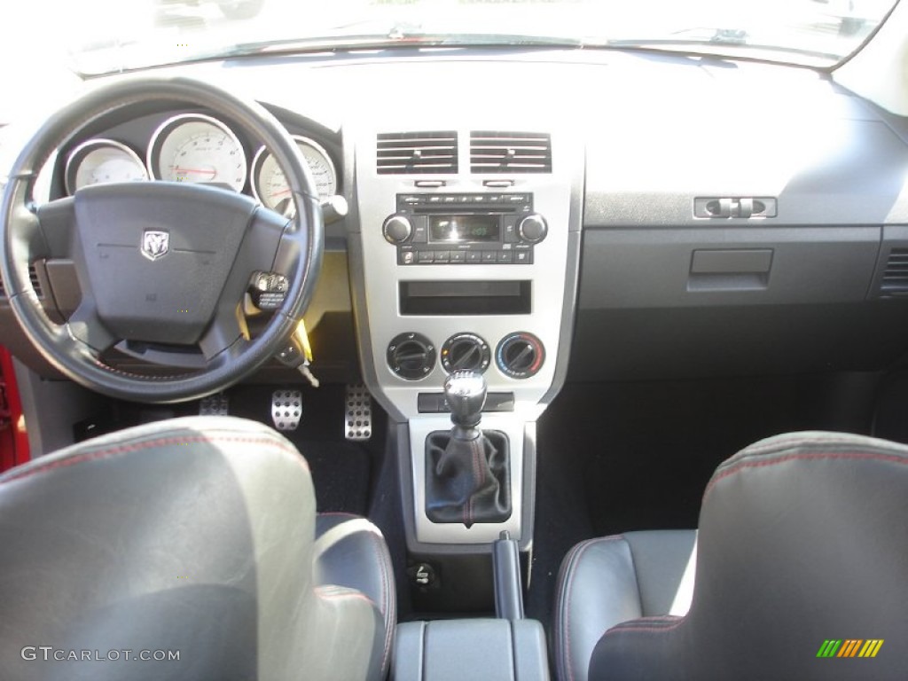 2008 Dodge Caliber SRT4 Dark Slate Gray Dashboard Photo #53492215