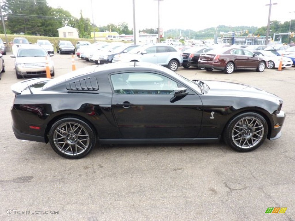2011 Mustang Shelby GT500 SVT Performance Package Coupe - Ebony Black / Charcoal Black/Black photo #5