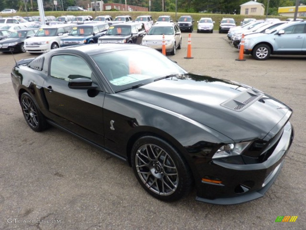 Ebony Black 2011 Ford Mustang Shelby GT500 SVT Performance Package Coupe Exterior Photo #53492506