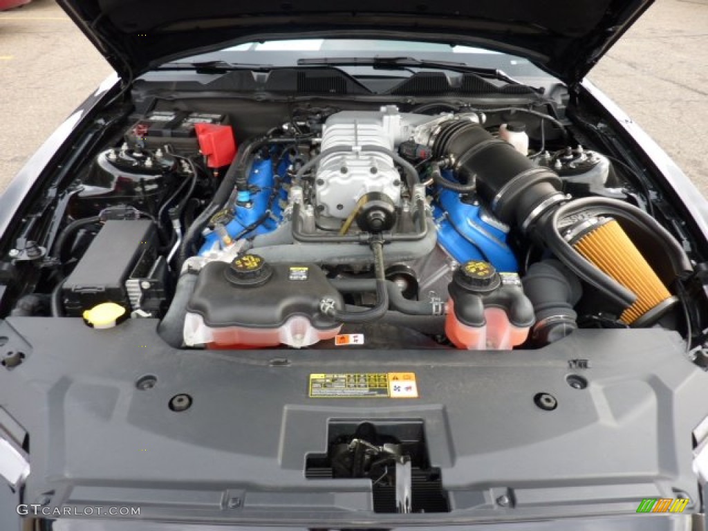 2011 Ford Mustang Shelby GT500 SVT Performance Package Coupe 5.4 Liter SVT Supercharged DOHC 32-Valve V8 Engine Photo #53492573
