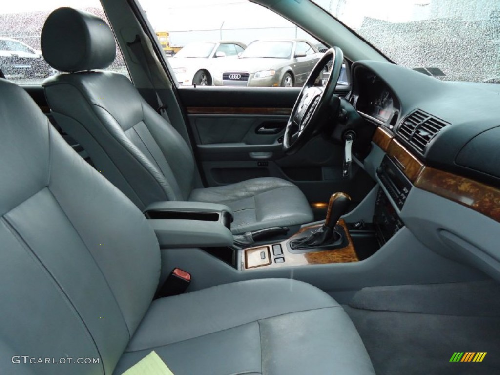 Grey Interior 1999 BMW 5 Series 528i Sedan Photo #53494316