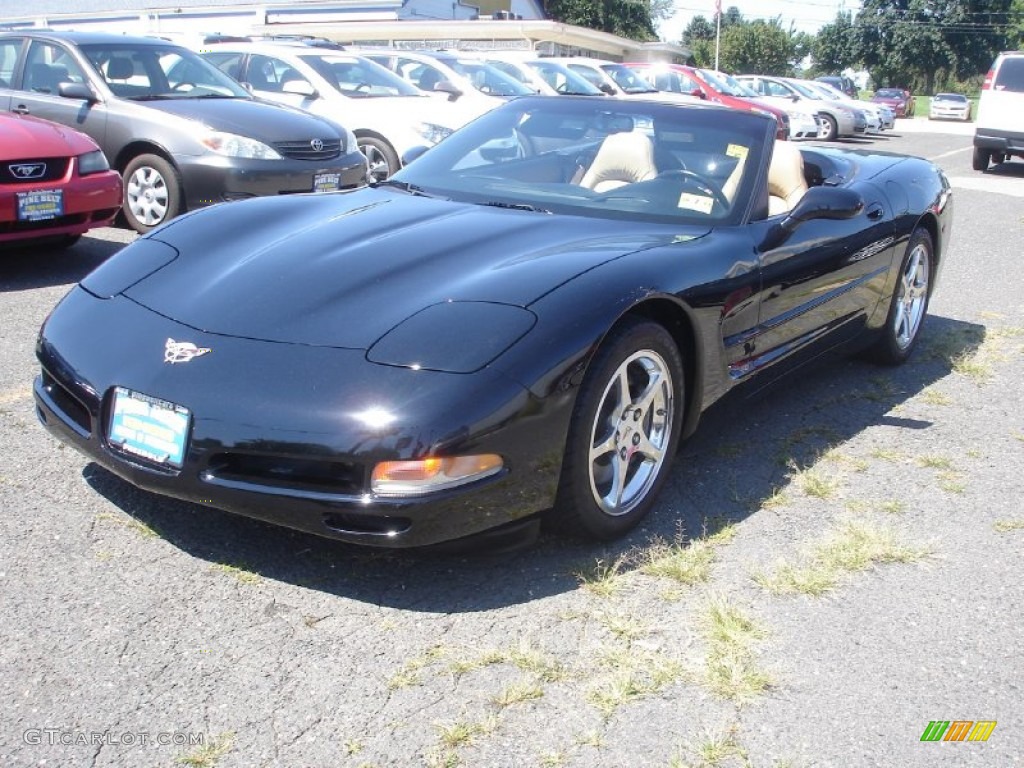 Black 2003 Chevrolet Corvette Convertible Exterior Photo #53494384