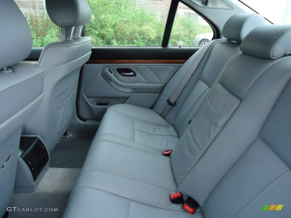 Grey Interior 1999 BMW 5 Series 528i Sedan Photo #53494433