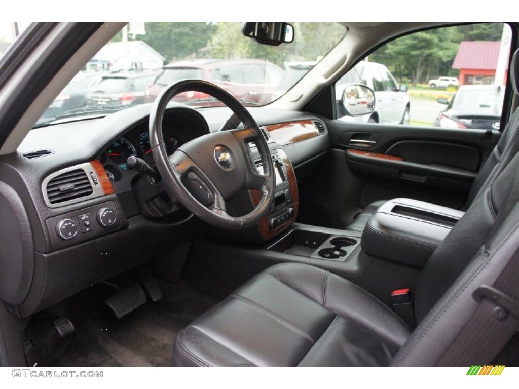 Ebony Interior 2008 Chevrolet Avalanche LT 4x4 Photo #53494727
