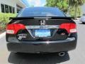 2009 Crystal Black Pearl Honda Civic Si Sedan  photo #4