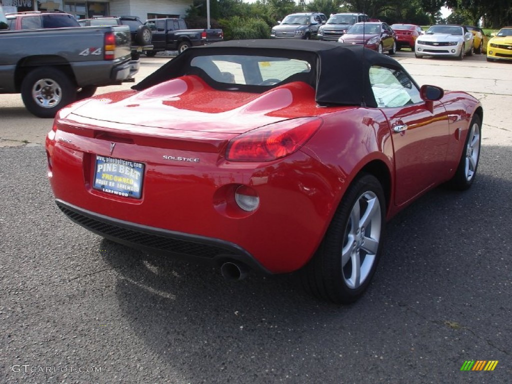 Aggressive Red 2007 Pontiac Solstice Roadster Exterior Photo #53495038