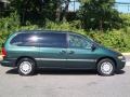 Deep Hunter Green Pearl 1998 Chrysler Town & Country LX Exterior