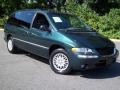Deep Hunter Green Pearl 1998 Chrysler Town & Country LX Exterior
