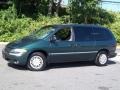 Deep Hunter Green Pearl 1998 Chrysler Town & Country LX Exterior