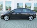 2008 Nighthawk Black Pearl Honda Civic EX Sedan  photo #2