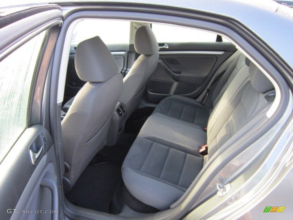 2009 Jetta S Sedan - Platinum Gray Metallic / Anthracite photo #13