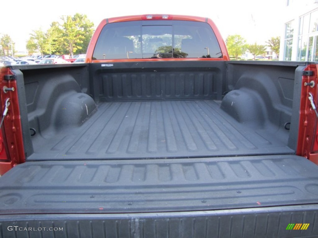 2008 Ram 1500 Big Horn Edition Quad Cab - Sunburst Orange Pearl / Medium Slate Gray photo #17