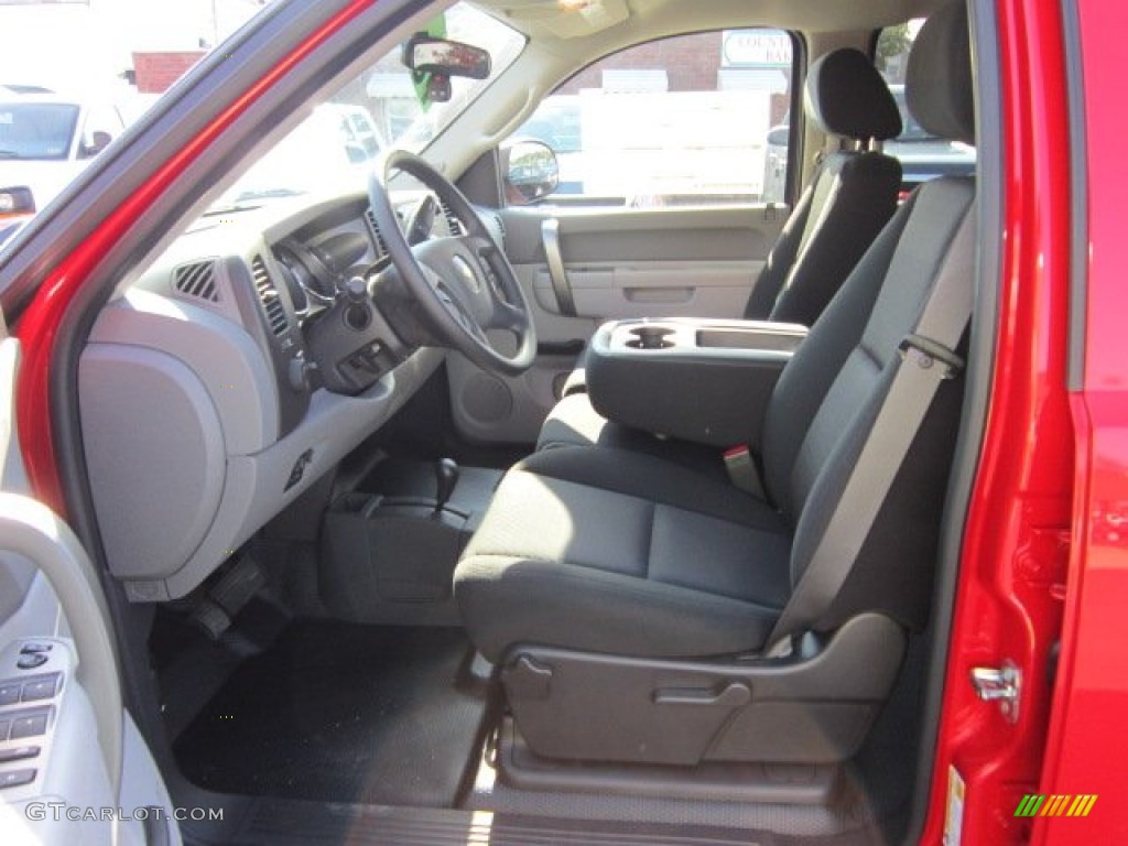 Dark Titanium Interior 2011 Chevrolet Silverado 2500HD Crew Cab 4x4 Photo #53499087