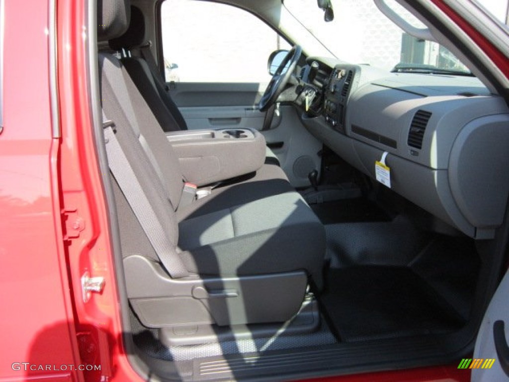 2011 Silverado 2500HD Crew Cab 4x4 - Victory Red / Dark Titanium photo #17