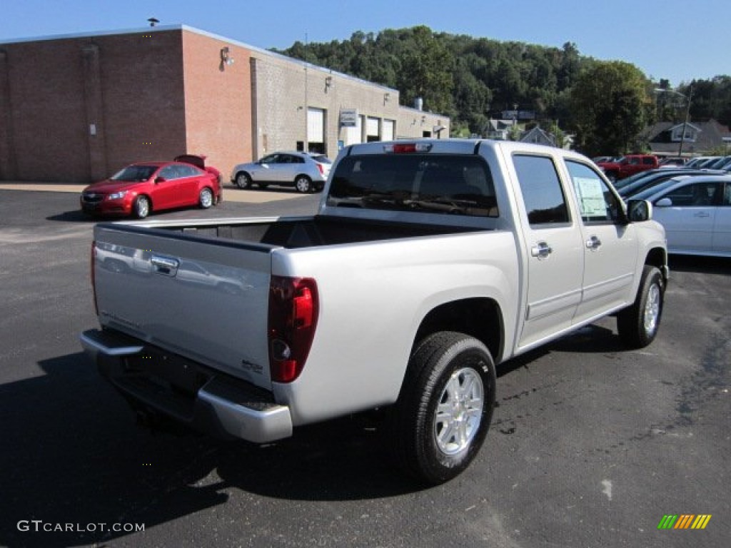 Sheer Silver Metallic 2012 Chevrolet Colorado LT Crew Cab 4x4 Exterior Photo #53499914