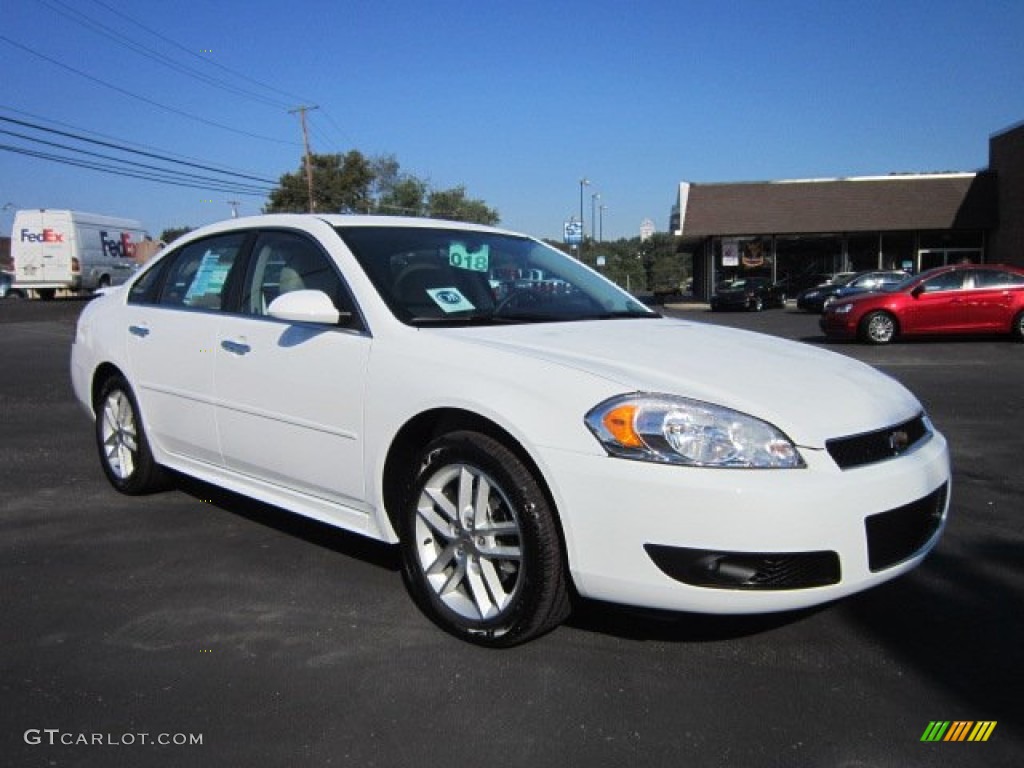 Summit White 2012 Chevrolet Impala LTZ Exterior Photo #53500394
