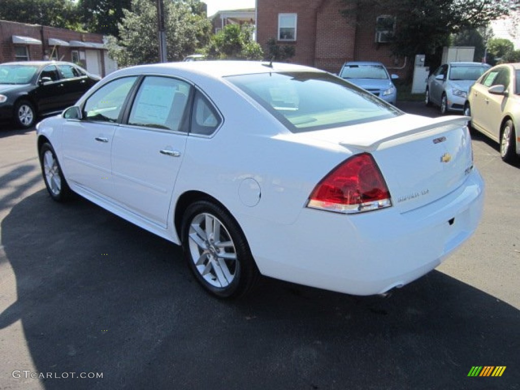 2012 Impala LTZ - Summit White / Neutral photo #5