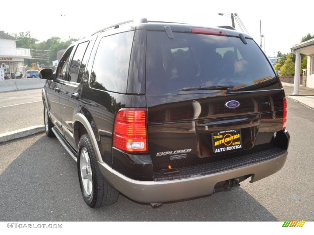 2003 Explorer Eddie Bauer 4x4 - Black / Medium Parchment Beige photo #2