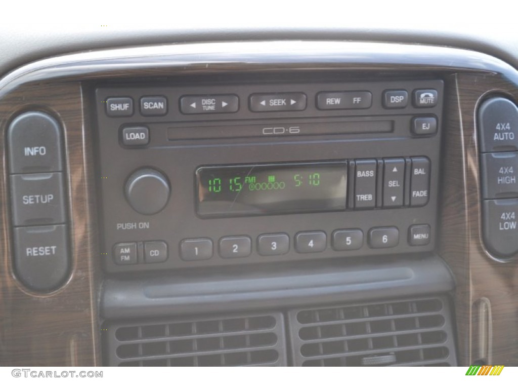 2003 Ford Explorer Eddie Bauer 4x4 Audio System Photo #53500789
