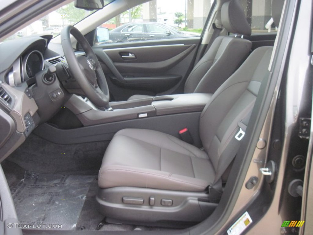Umber Interior 2010 Acura ZDX AWD Technology Photo #53501863