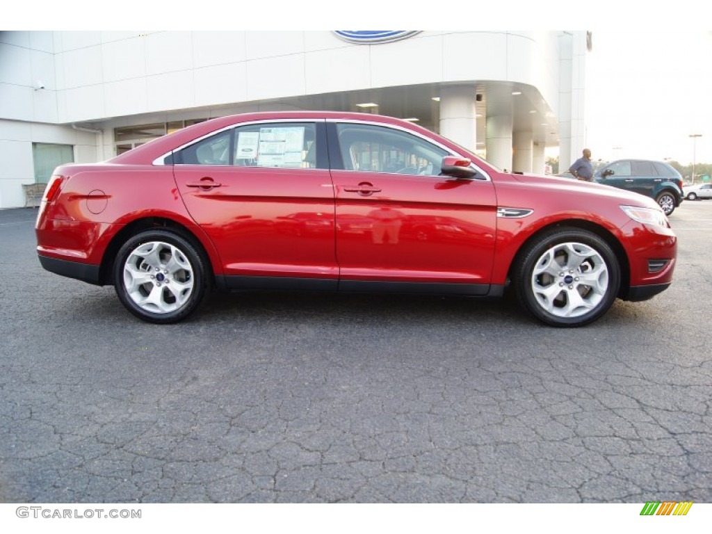 Red Candy Metallic 2012 Ford Taurus SEL Exterior Photo #53502012
