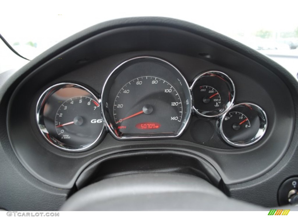 2007 Pontiac G6 V6 Sedan Gauges Photo #53503014