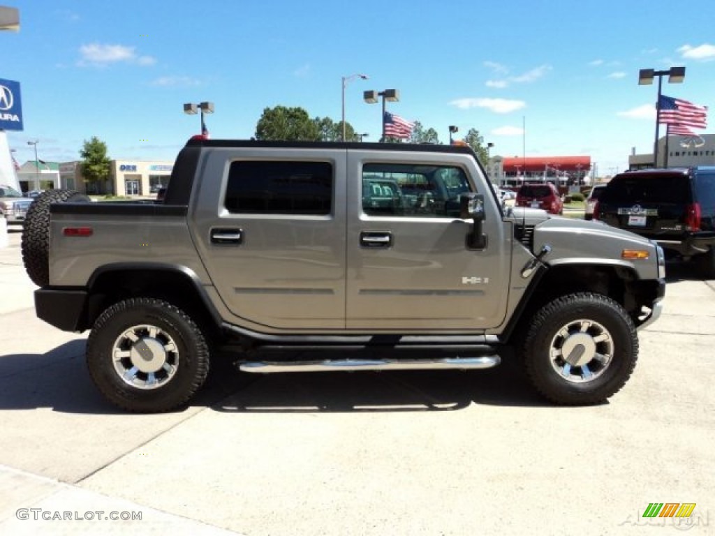 Graystone Metallic 2008 Hummer H2 SUT Exterior Photo #53503108