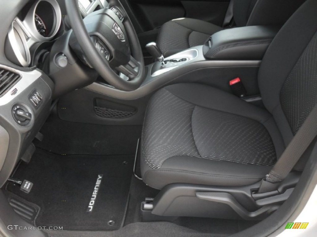 Black Interior 2012 Dodge Journey SXT AWD Photo #53503393