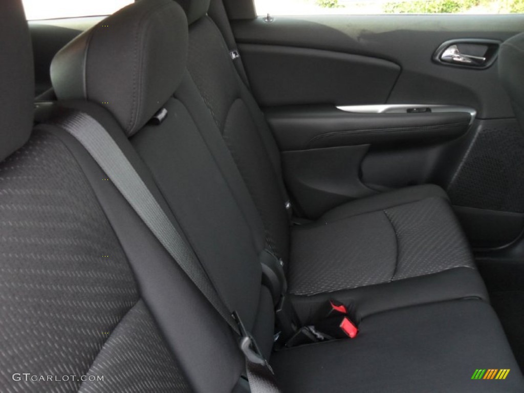 Black Interior 2012 Dodge Journey SXT AWD Photo #53503562