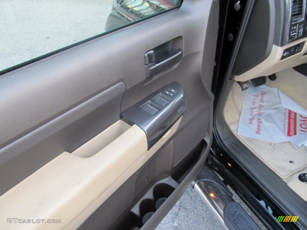 2011 Tundra SR5 Double Cab - Black / Sand Beige photo #8