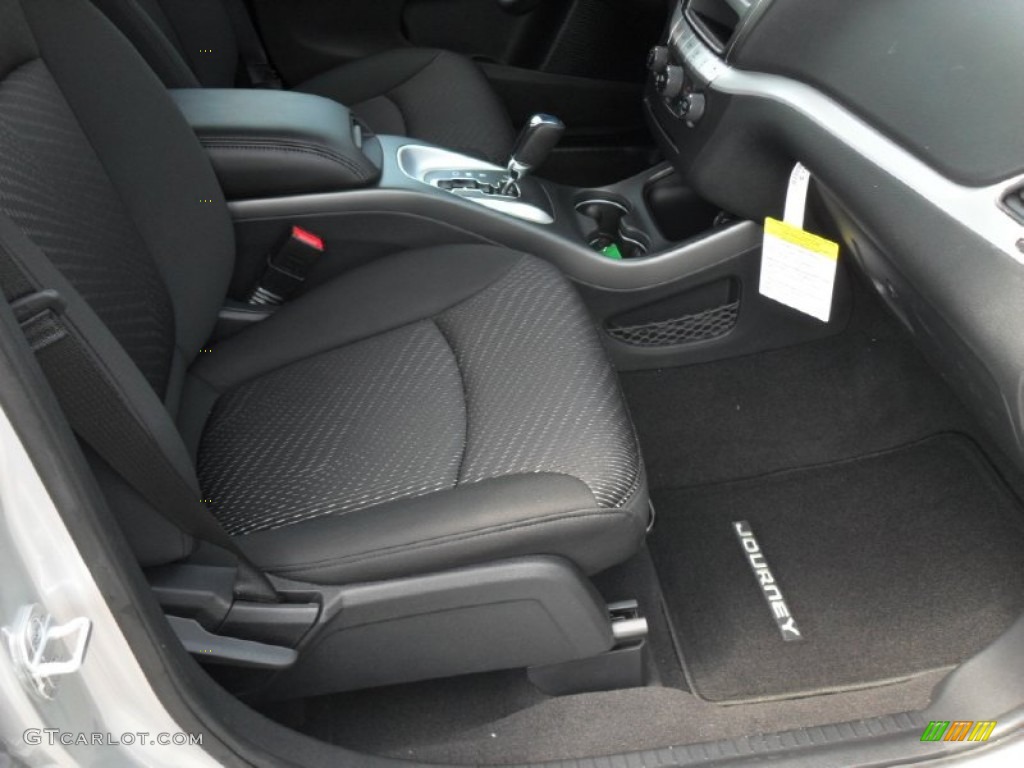 Black Interior 2012 Dodge Journey SXT AWD Photo #53503577