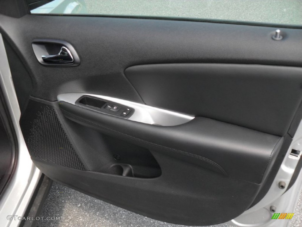 2012 Dodge Journey SXT AWD Black Door Panel Photo #53503600