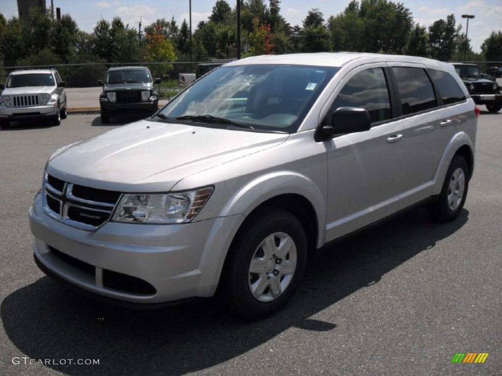 2012 Bright Silver Metallic Dodge Journey Se 53464130