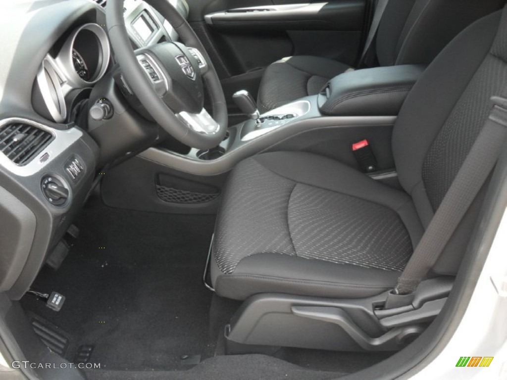 Black Interior 2012 Dodge Journey SE Photo #53503765