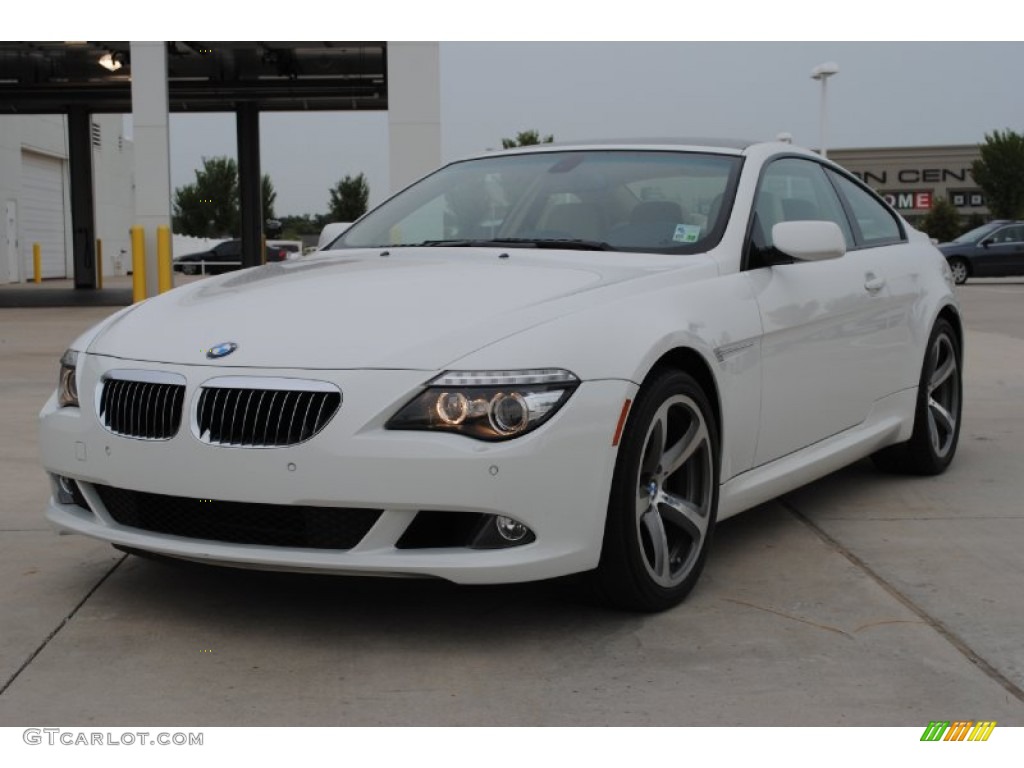 2008 6 Series 650i Coupe - Alpine White / Cream Beige photo #1