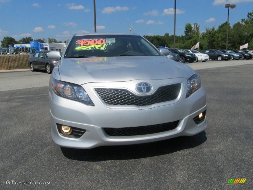 2011 Camry SE - Classic Silver Metallic / Ash photo #3
