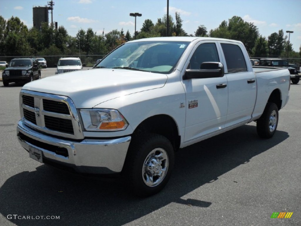 2012 Ram 2500 HD ST Crew Cab 4x4 - Bright White / Dark Slate/Medium Graystone photo #1